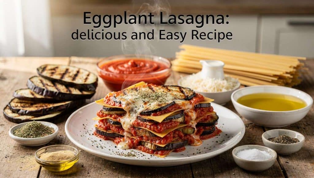 Lasagnes aux aubergines : recette gourmande et facile