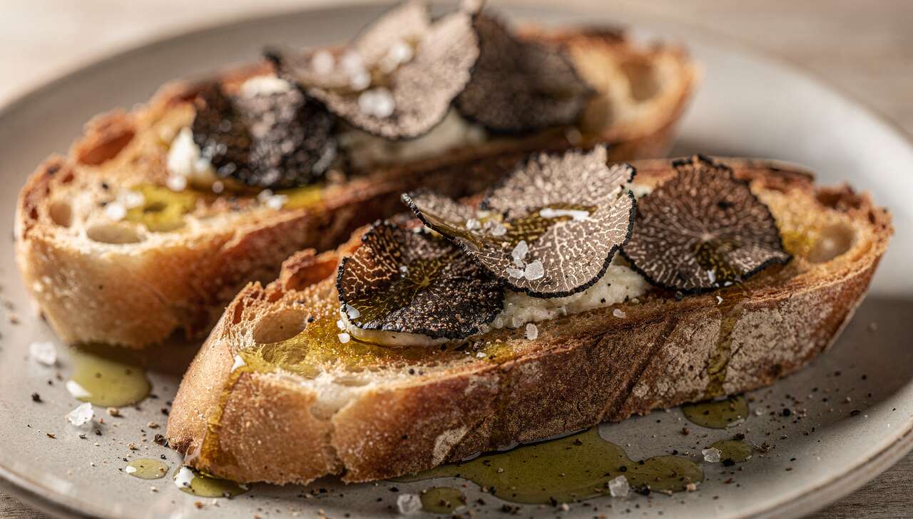 Recette italienne : bruschetta à la truffe savoureuse