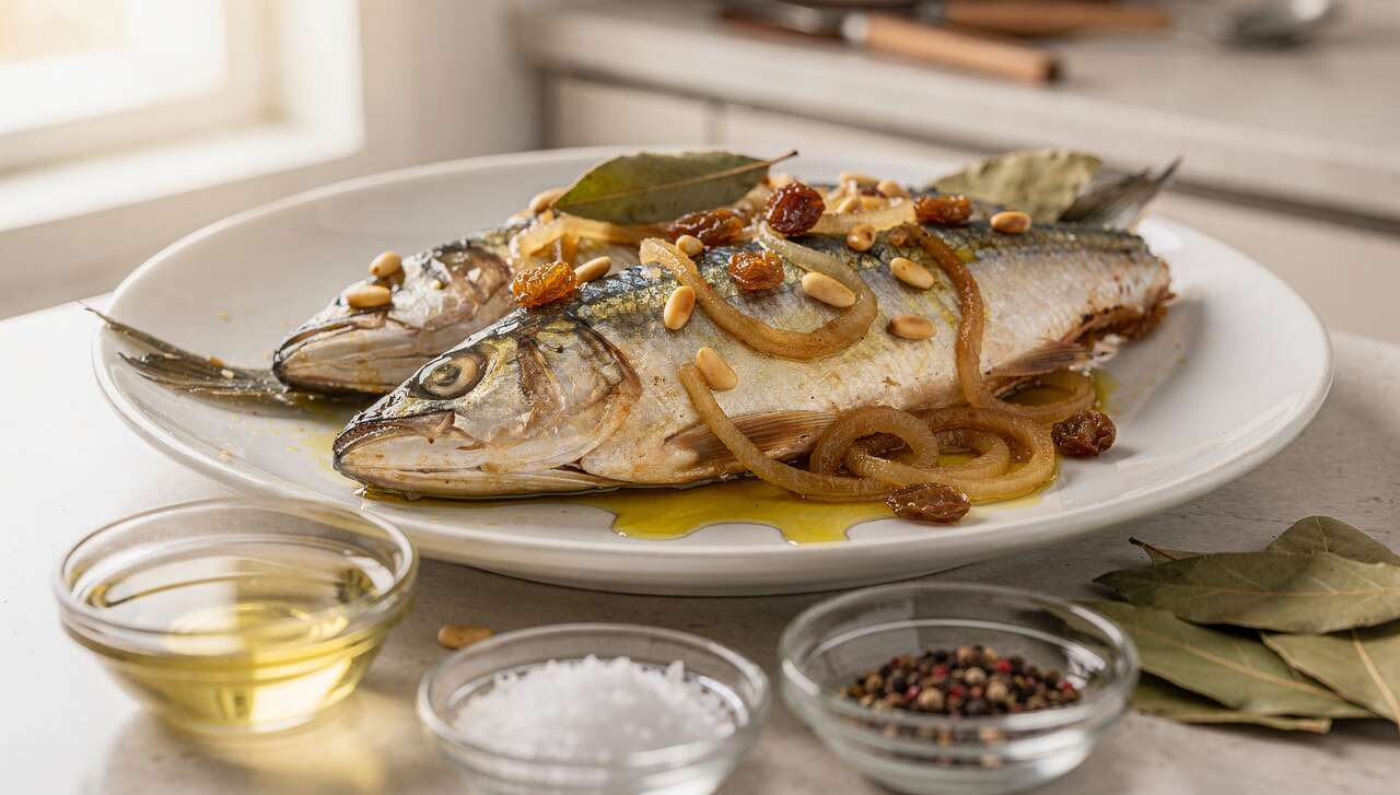 Sardines à la vénitienne : recette italienne authentique