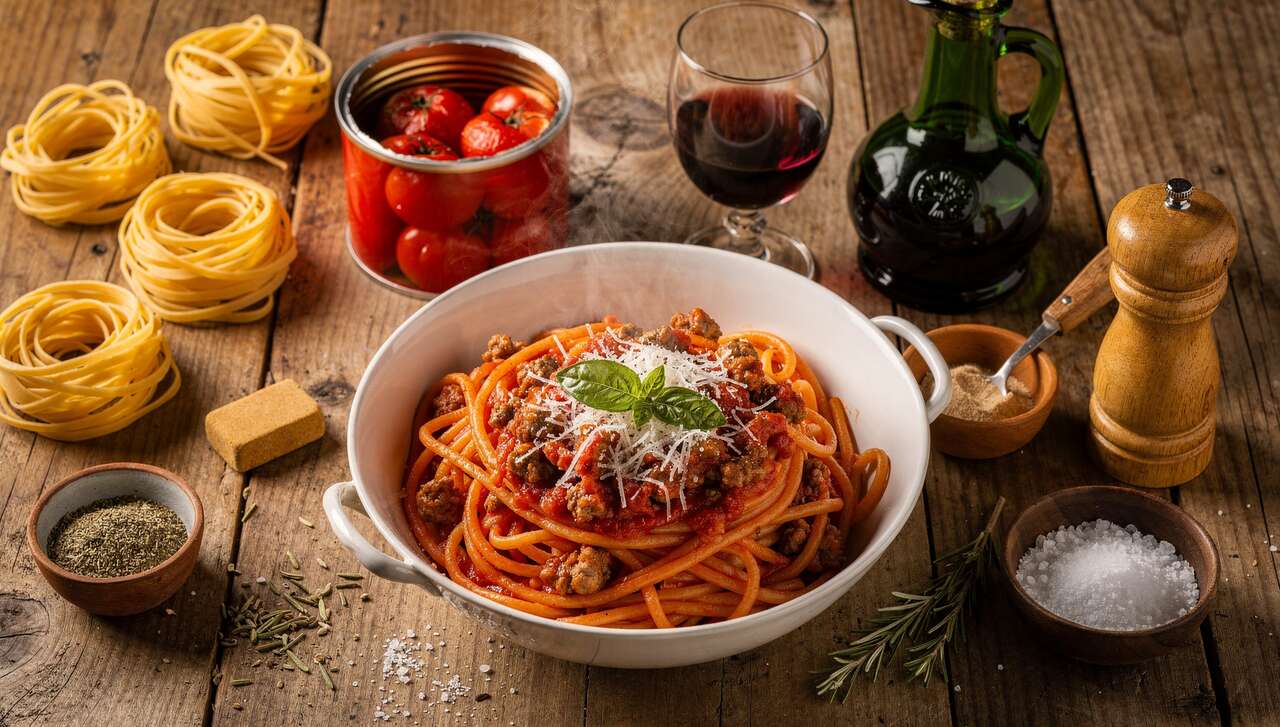 Recette authentique de sauce bolognaise italienne