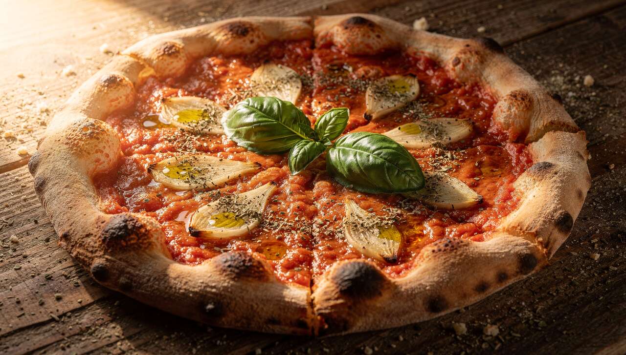 Pizza marinara : simplicit&eacute; et saveurs