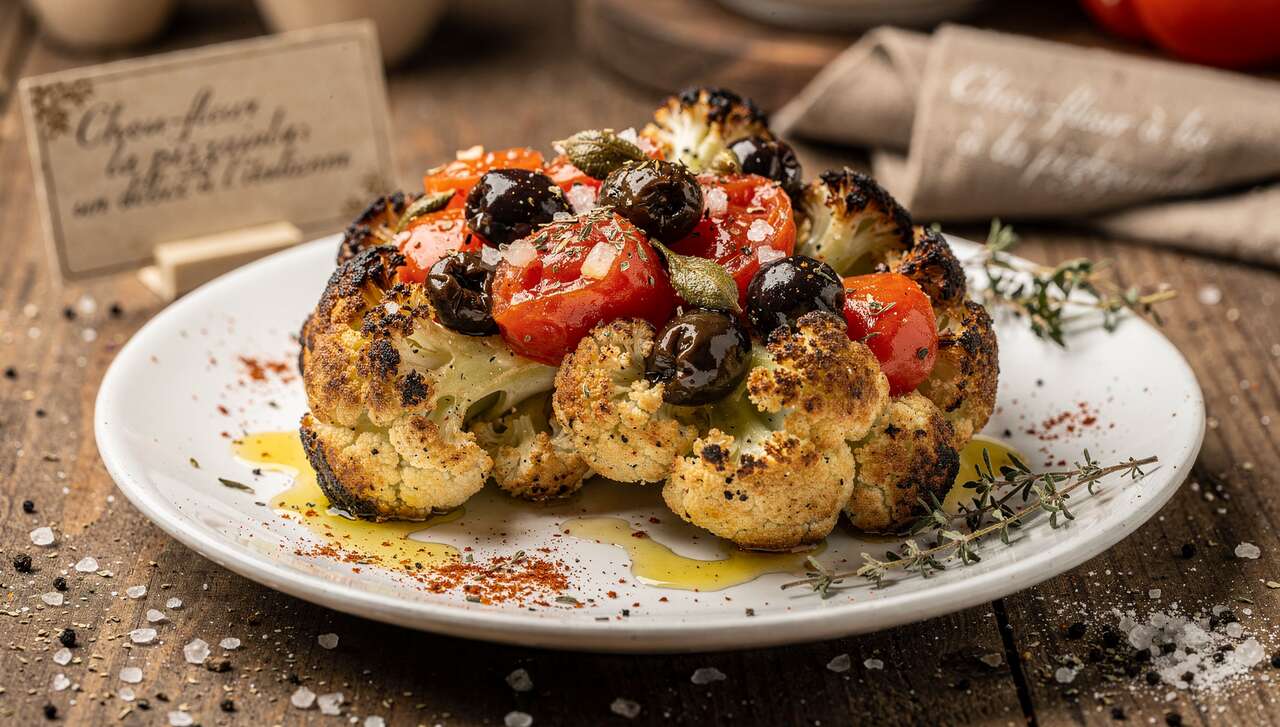 Chou-fleur à la pizzaiola : un délice à l'italienne