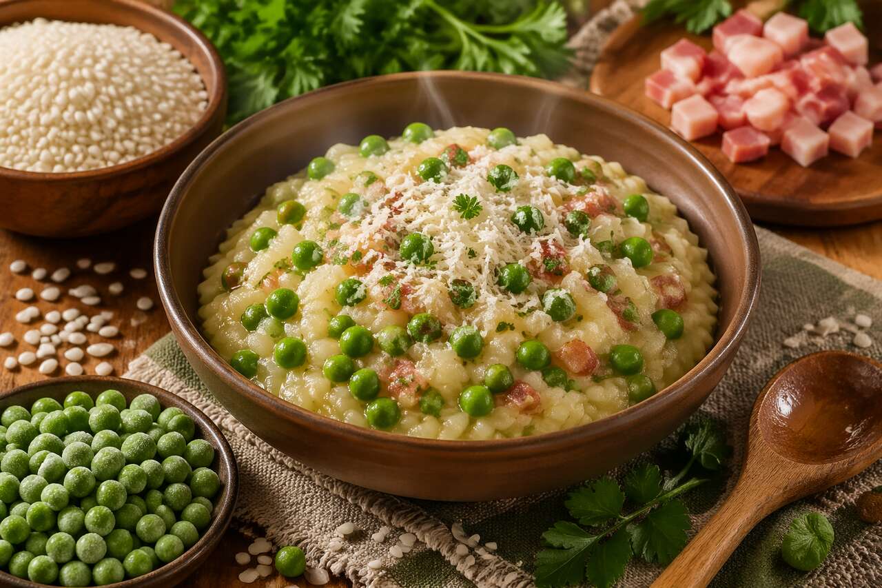 Risi e bisi : recette traditionnelle vénitienne
