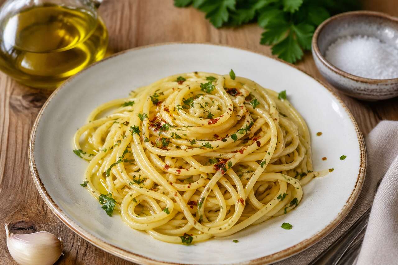 Spaghetti ail huile et piment : une recette italienne authentique