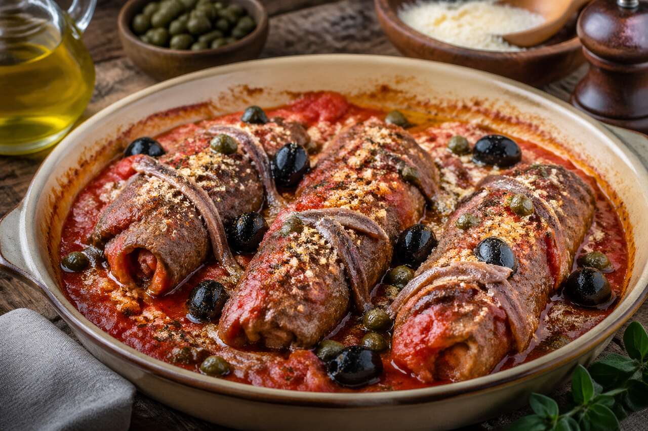 Roulades à la pizzaiola : recette savoureuse et facile