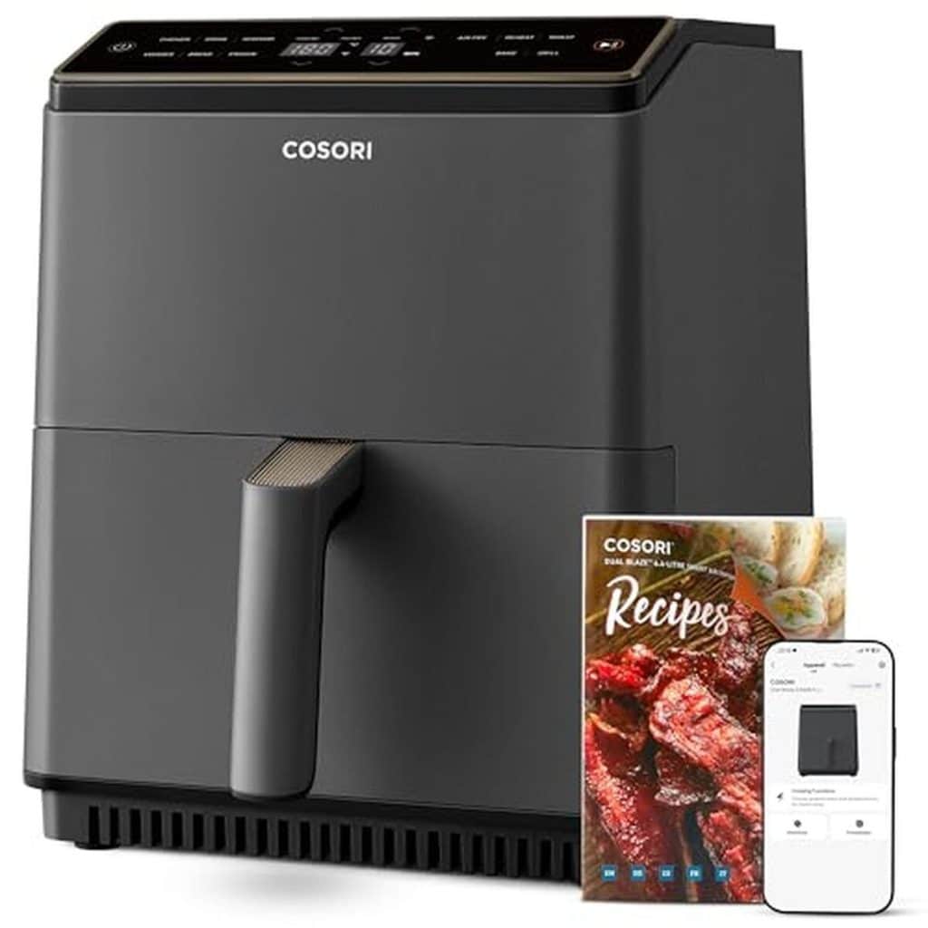 Test : cosori Dual Blaze 6.4L, friteuse sans huile efficace