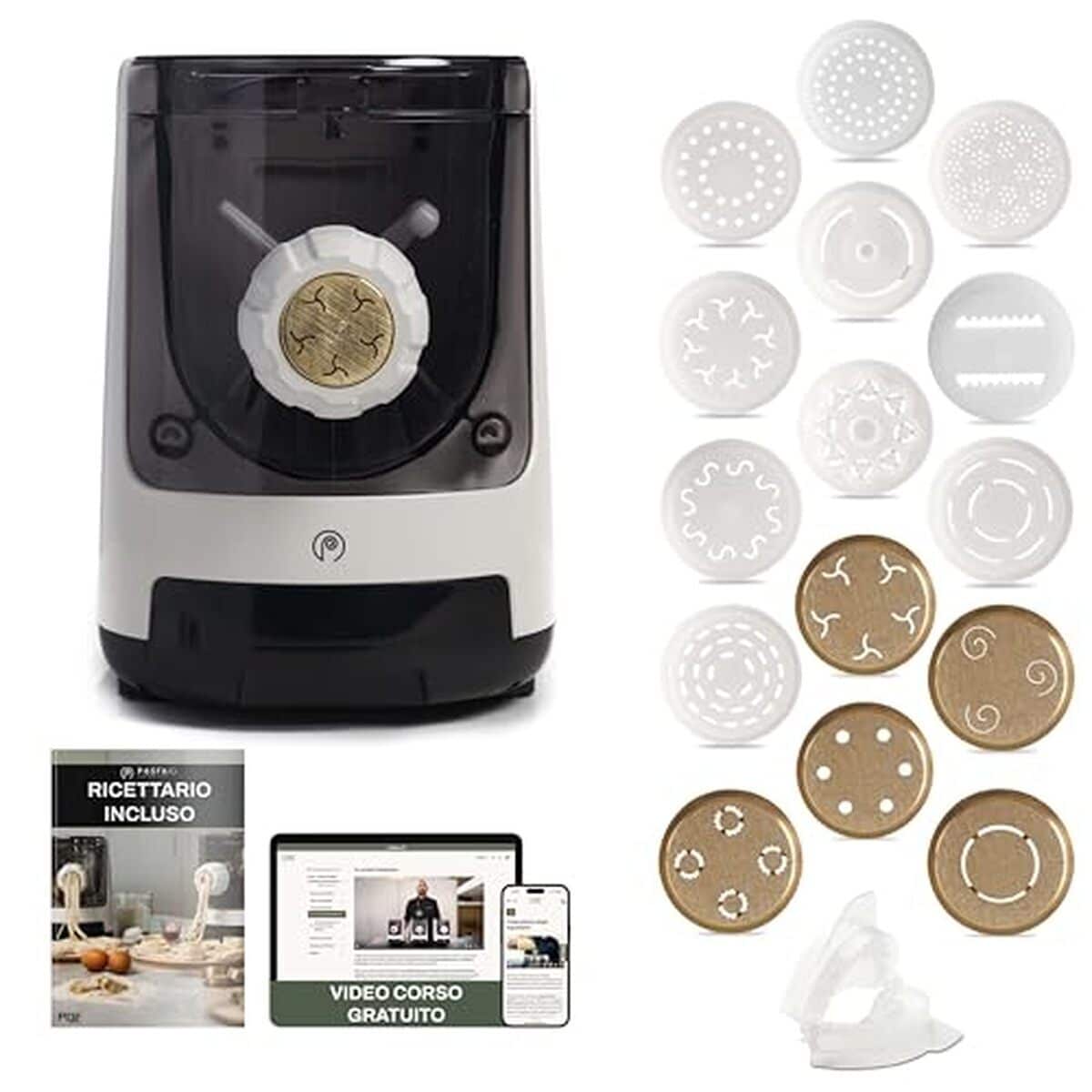 Test de la machine à pâtes Pastaio avec matrices en bronze