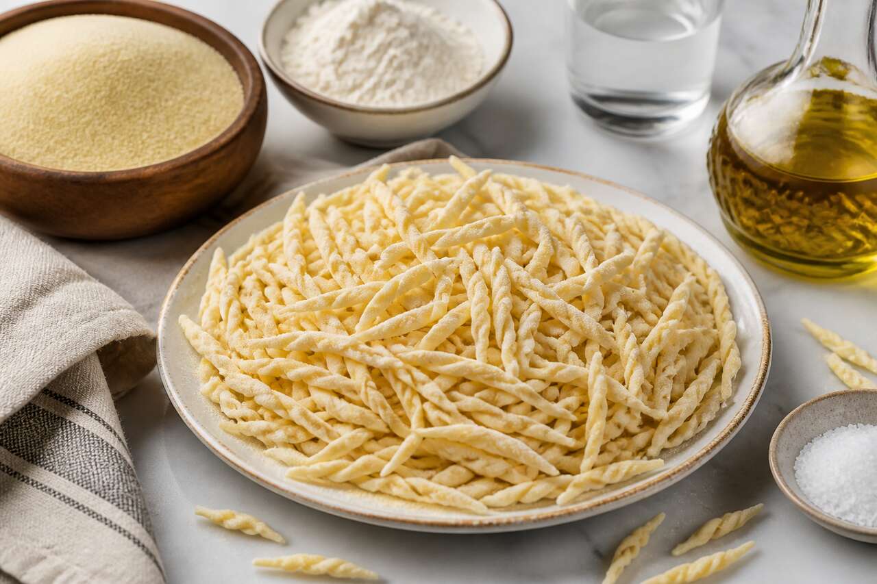 Recette de trofie italiennes maison : pâtes artisanales authentiques