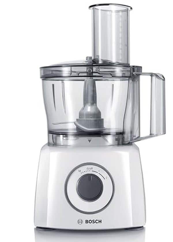 Découvrez notre test détaillé du Bosch MultiTalent 3, un robot de cuisine efficace de 800 W qui allie puissance et multifonctionnalité pour simplifier vos préparations culinaires quotidiennes.