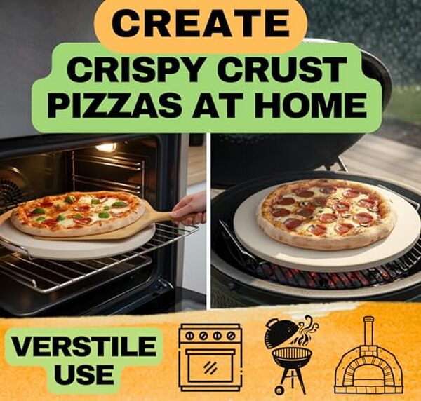 Découvrez notre analyse détaillée de la pierre à pizza ronde 40, 6 cm pour des pizzas maison croustillantes et savoureuses. Guide d'achat et conseils d'utilisation inclus.