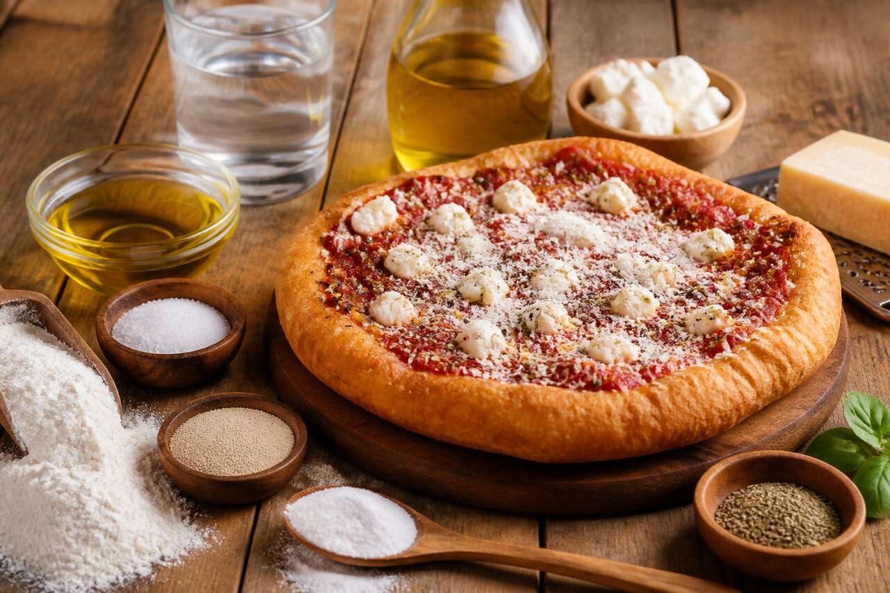 Recette authentique de la pizza frite italienne