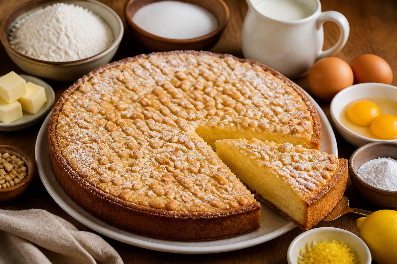 Recette italienne : la torta della nonna, le gâteau de grand-mère traditionnel