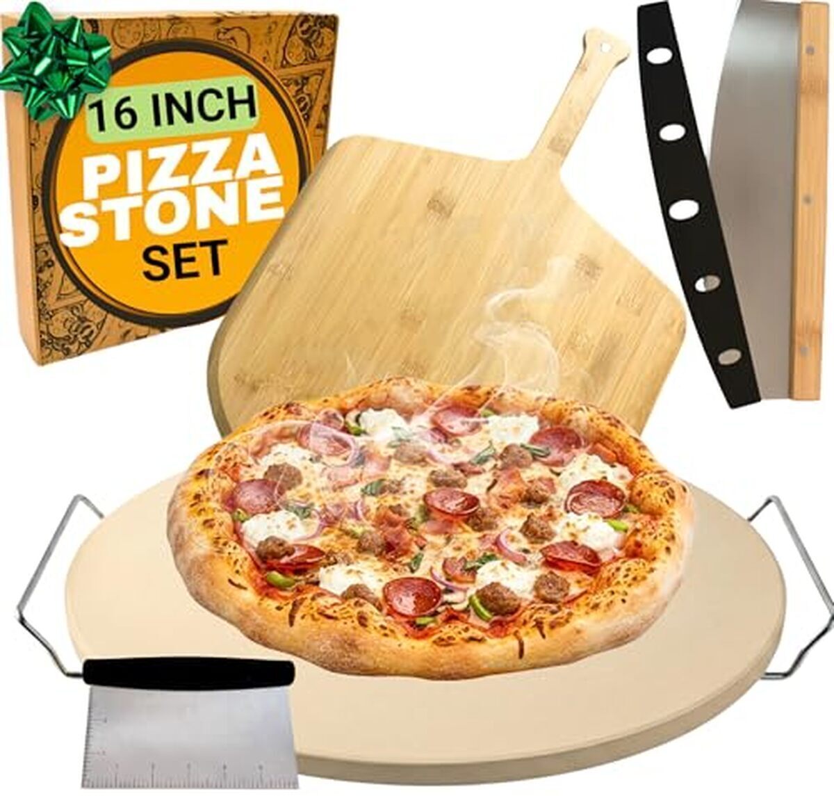 Test de la pierre à pizza ronde de 40, 6 cm : cuisson parfaite