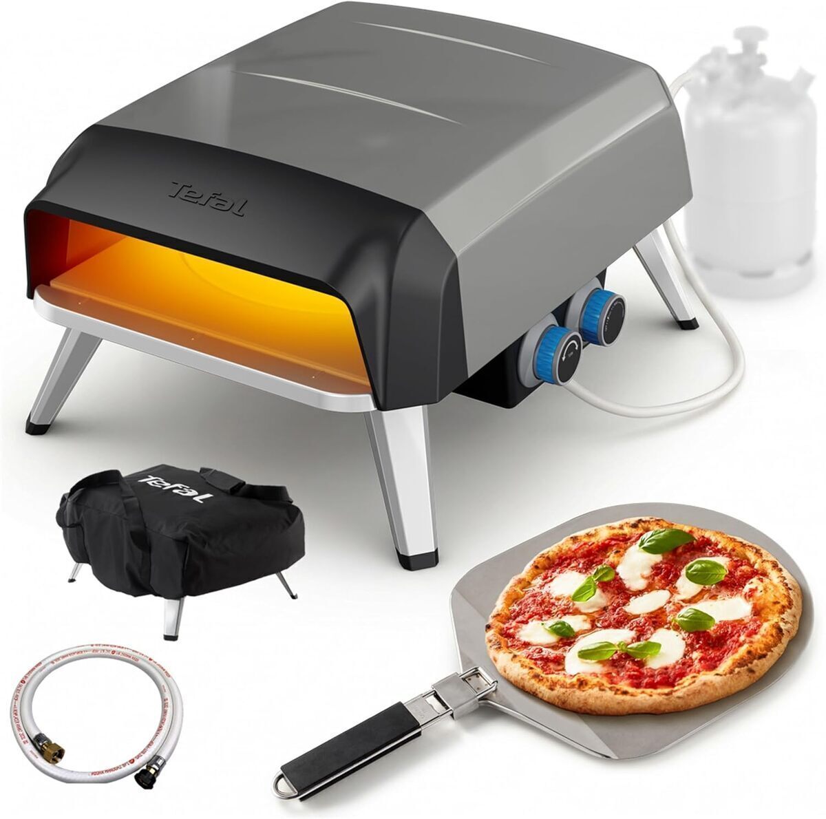 Test : four à pizza Tefal Pizza Pronto gaz et pierre rotative