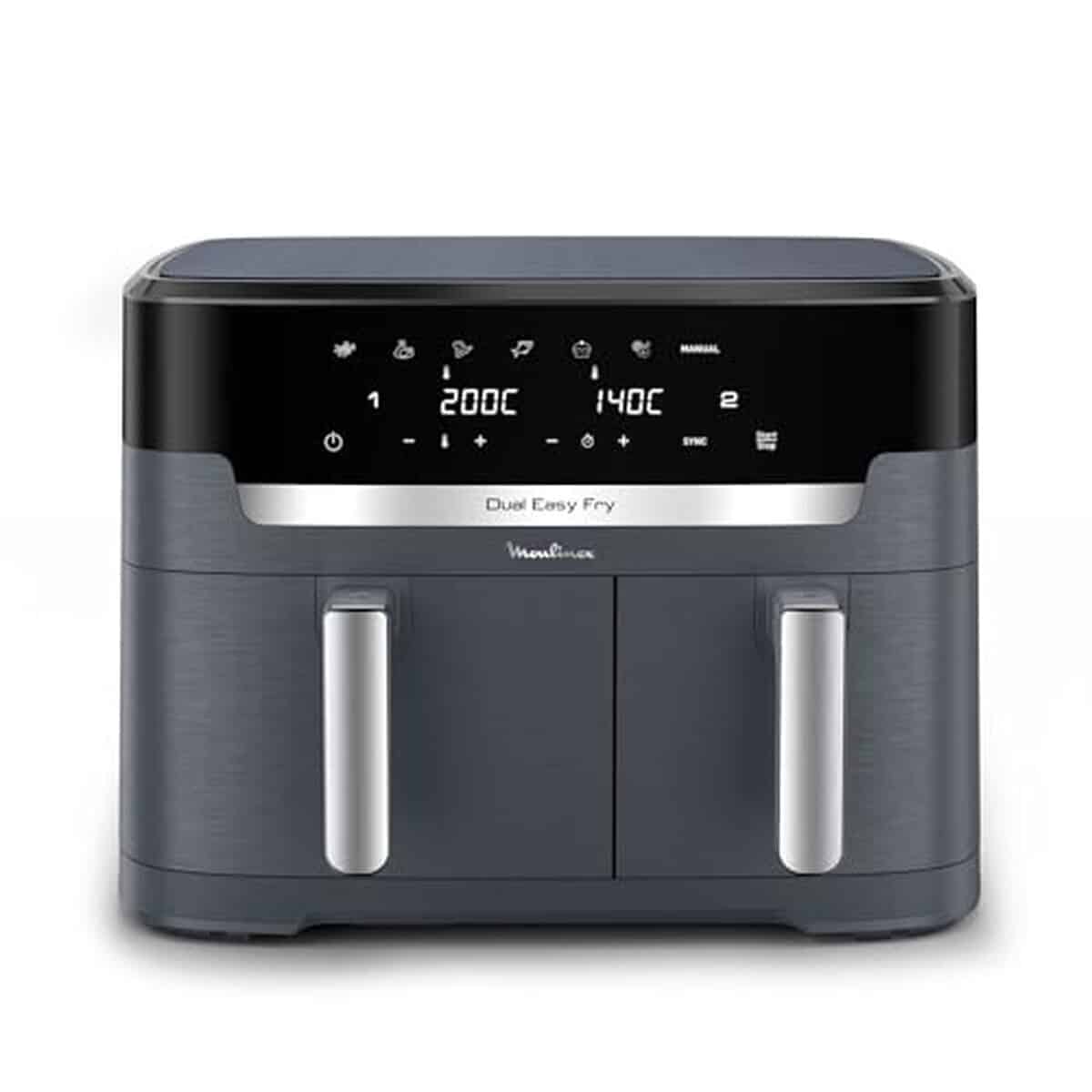 Test : moulinex dual easy fry xxl et ses deux tiroirs révolutionnaires