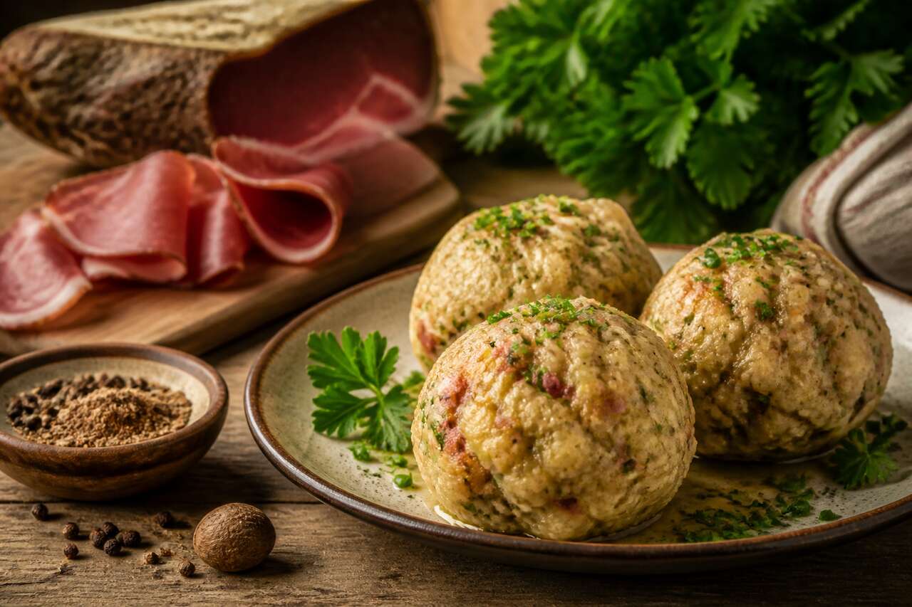 Recette authentique : canederli à la tyrolienne