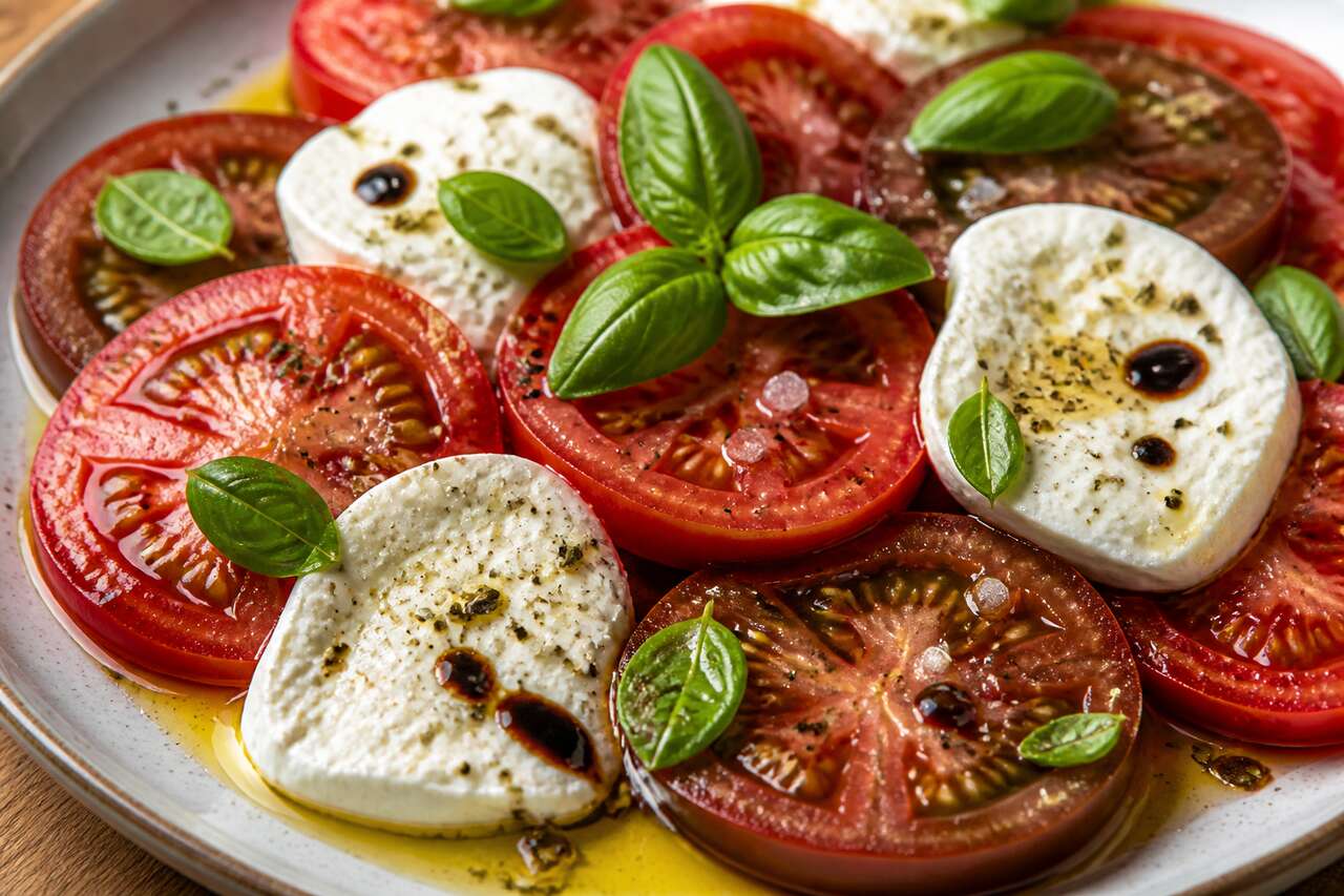 Salade de tomates mozzarella : recette savoureuse et fraîche