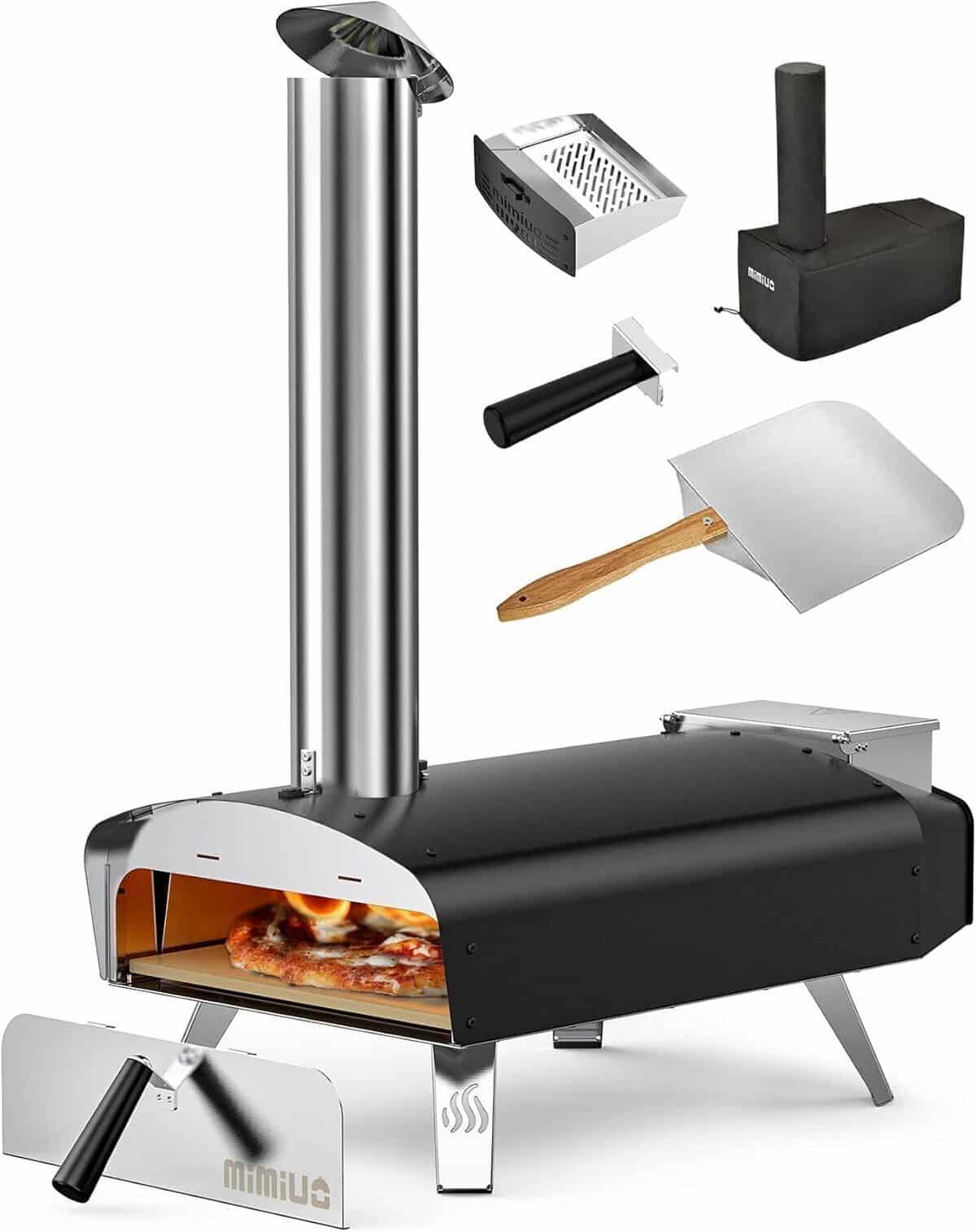 Test du four à pizza Mimiuo Classic W-Oven Series au charbon de bois
