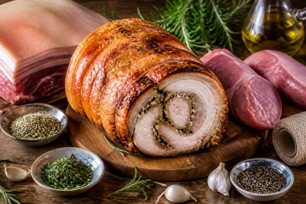 Recette authentique de la porchetta italienne
