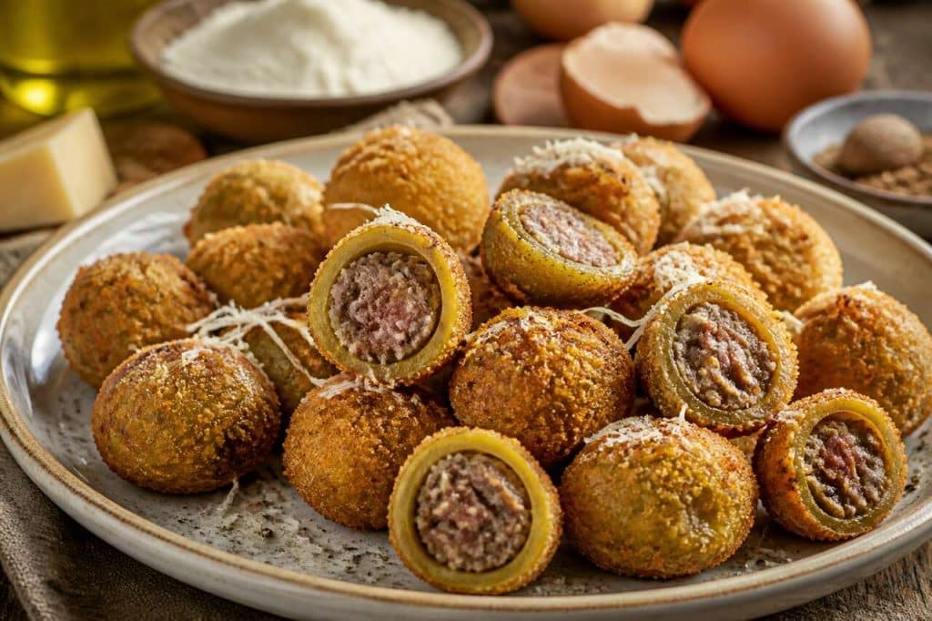 Olives Ascolane : recette italienne authentique