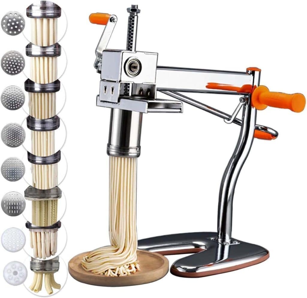 Test : machine à pâtes SXSJMY avec 8 moules en acier