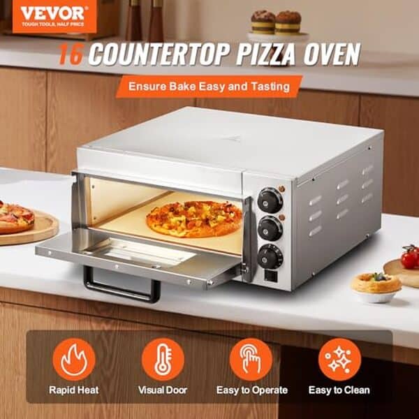 Découvrez notre test détaillé du four à pizza VEVOR 16 po. Analyse complète de ses performances, avantages et inconvénients pour cette cuisinière inoxydable polyvalente.