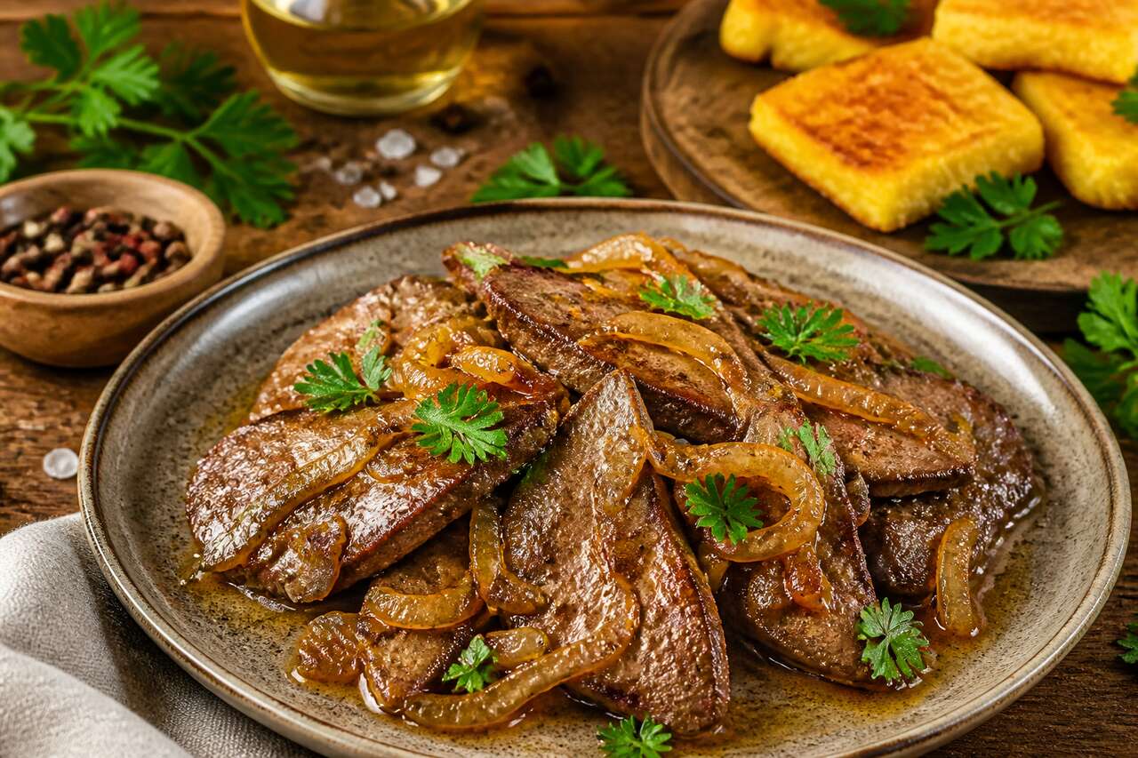 Recette de foie à la vénitienne : un plat italien savoureux