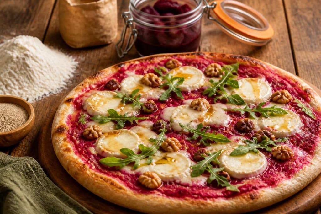 Pizza à la betterave : recette délicieuse et originale