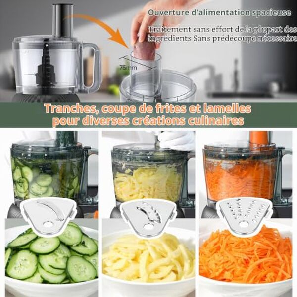 Découvrez notre test complet du robot cuisine 1500W : puissance, polyvalence et performances pour préparer tous vos repas. Avis détaillé et conseils d'achat. 