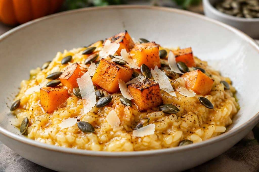 Risotto au potimarron : délices de la cuisine italienne