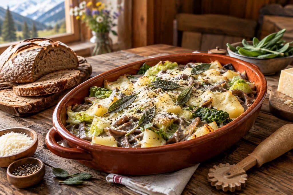 Recette des Pizzoccheri de la Valteline