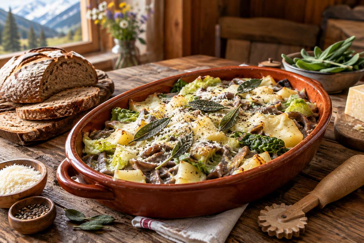 Recette des Pizzoccheri de la Valteline