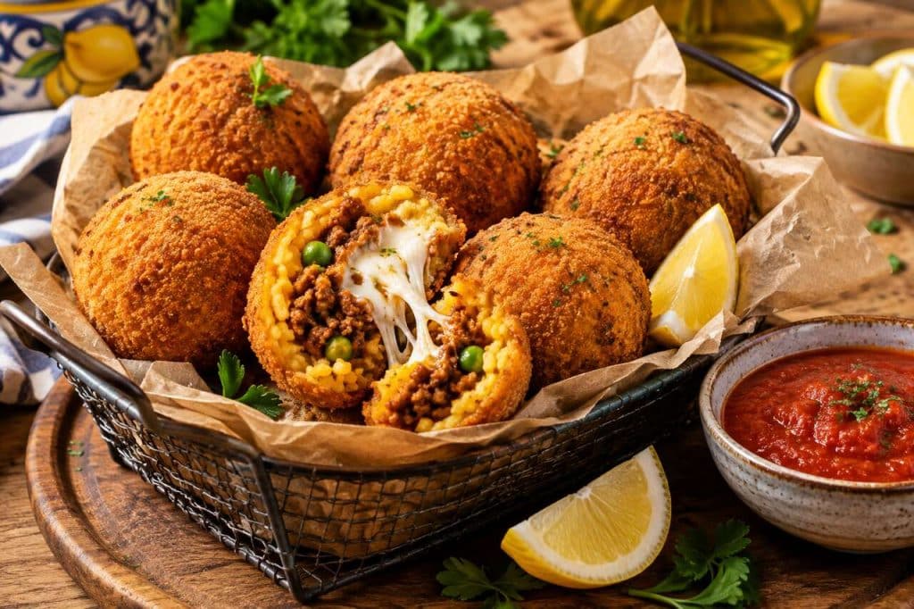 Recette des Arancini siciliens : délice italien à savourer
