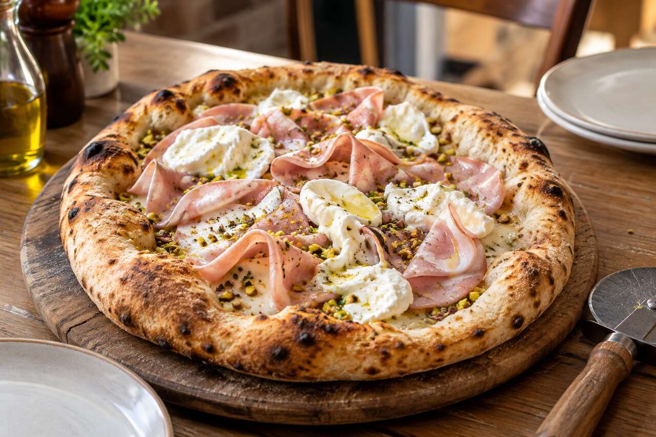 Recette de Pizza à la Mortadelle